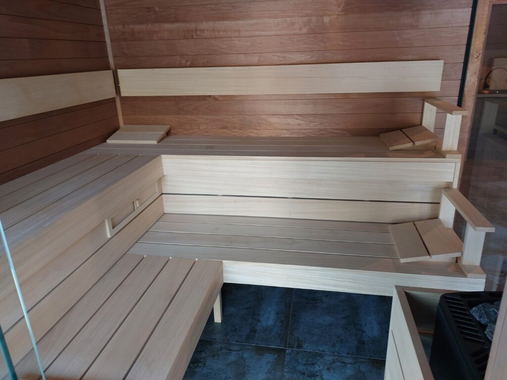 Sauna w altanie