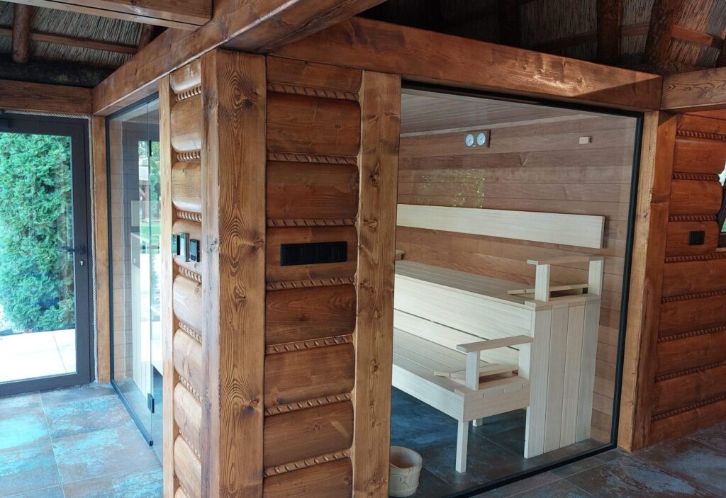 Sauna w altanie